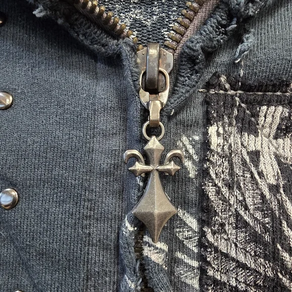 ☠️ Vintage Affliction House Of Jealous Souls Hoodie - Picture 4 of 9